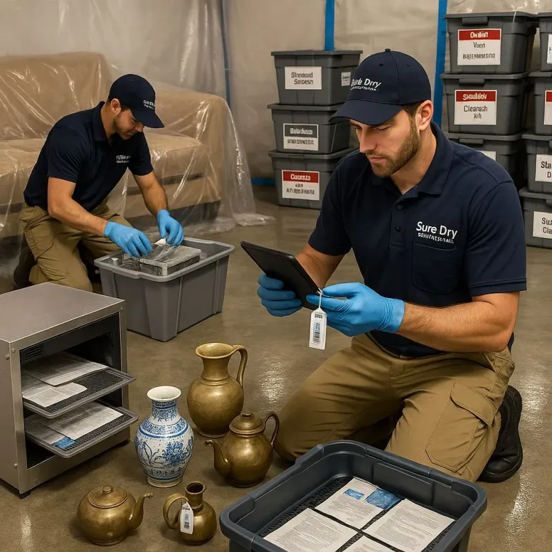 Content Protection and Restoration process in New Stanton, PA
